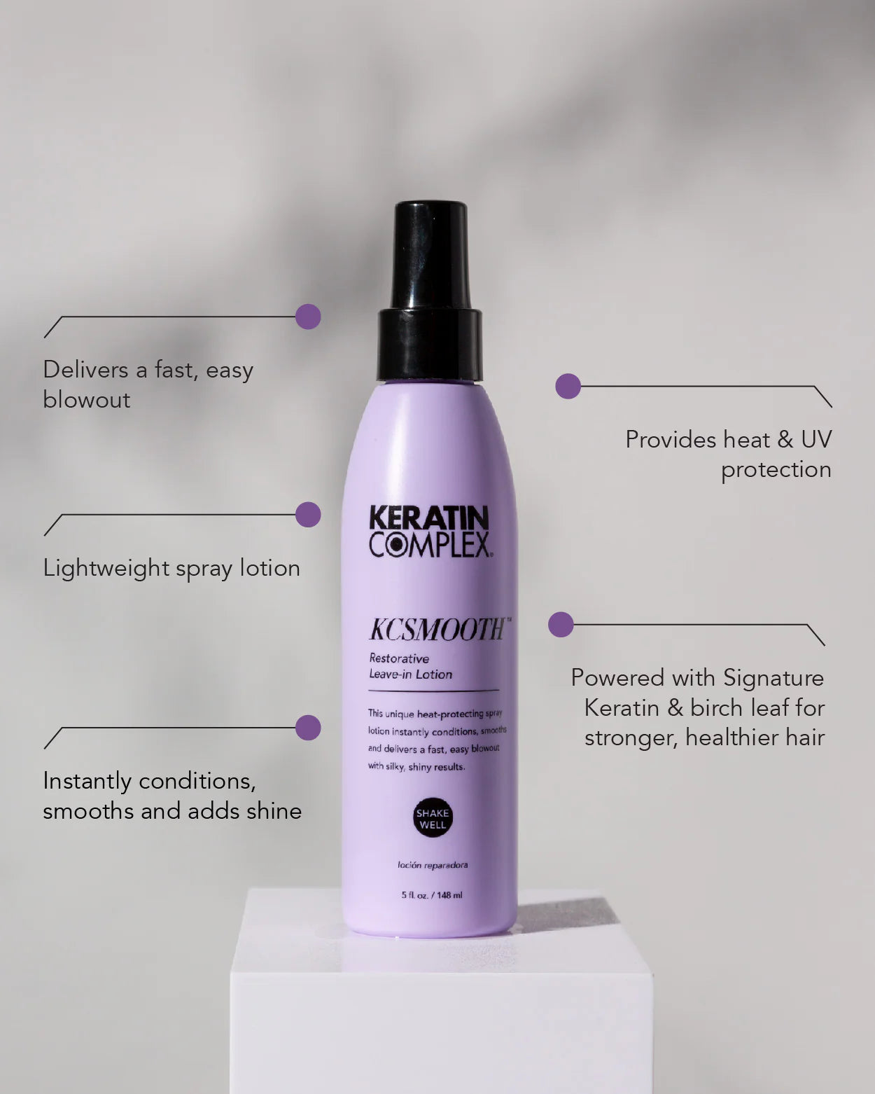 Keratin Complex | KCSMOOTH™ Restorative Leave-In Lotion