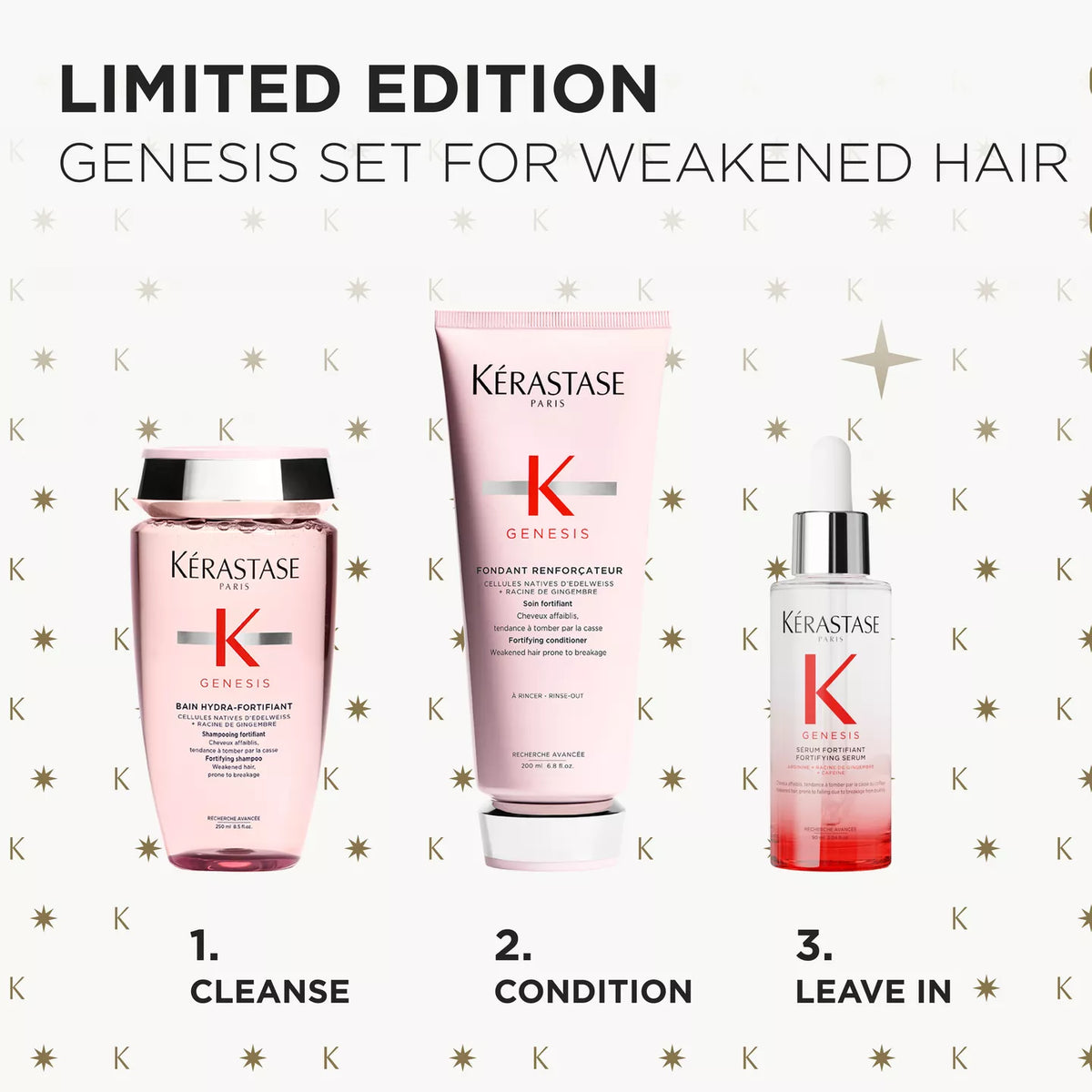 Kérastase | GENESIS HOLIDAY TRIO SET FOR WEAKENED HAIR (Limited Edition)