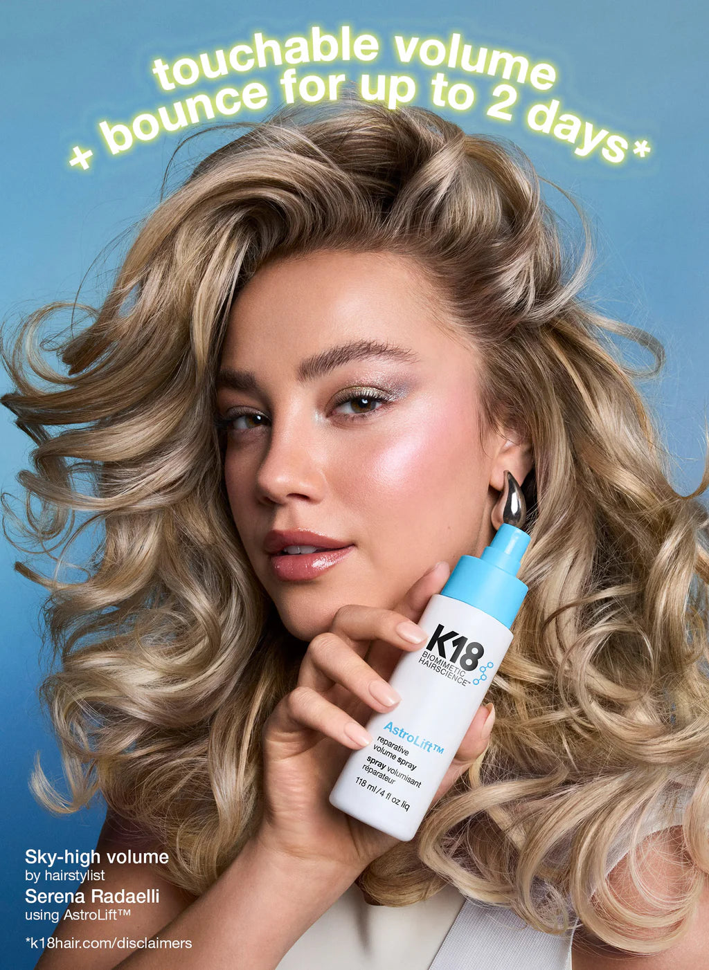K18 | AstroLift™ reparative volume spray