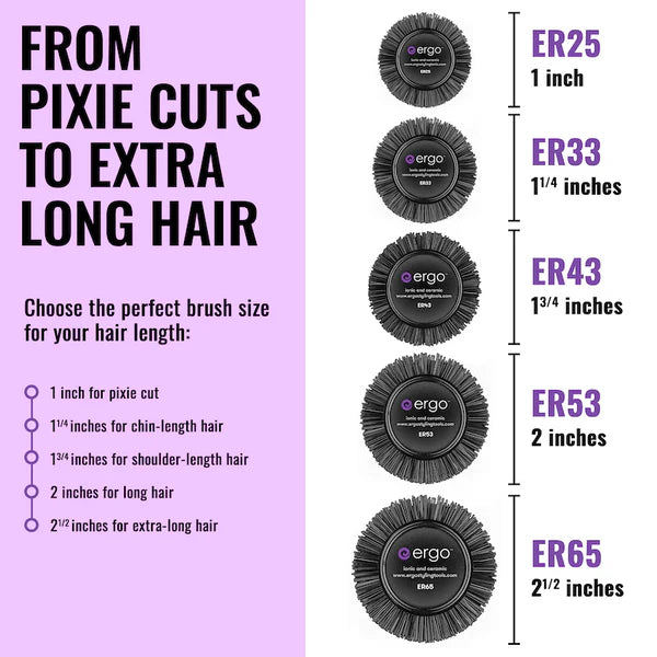Ergo | Round Hair Brush