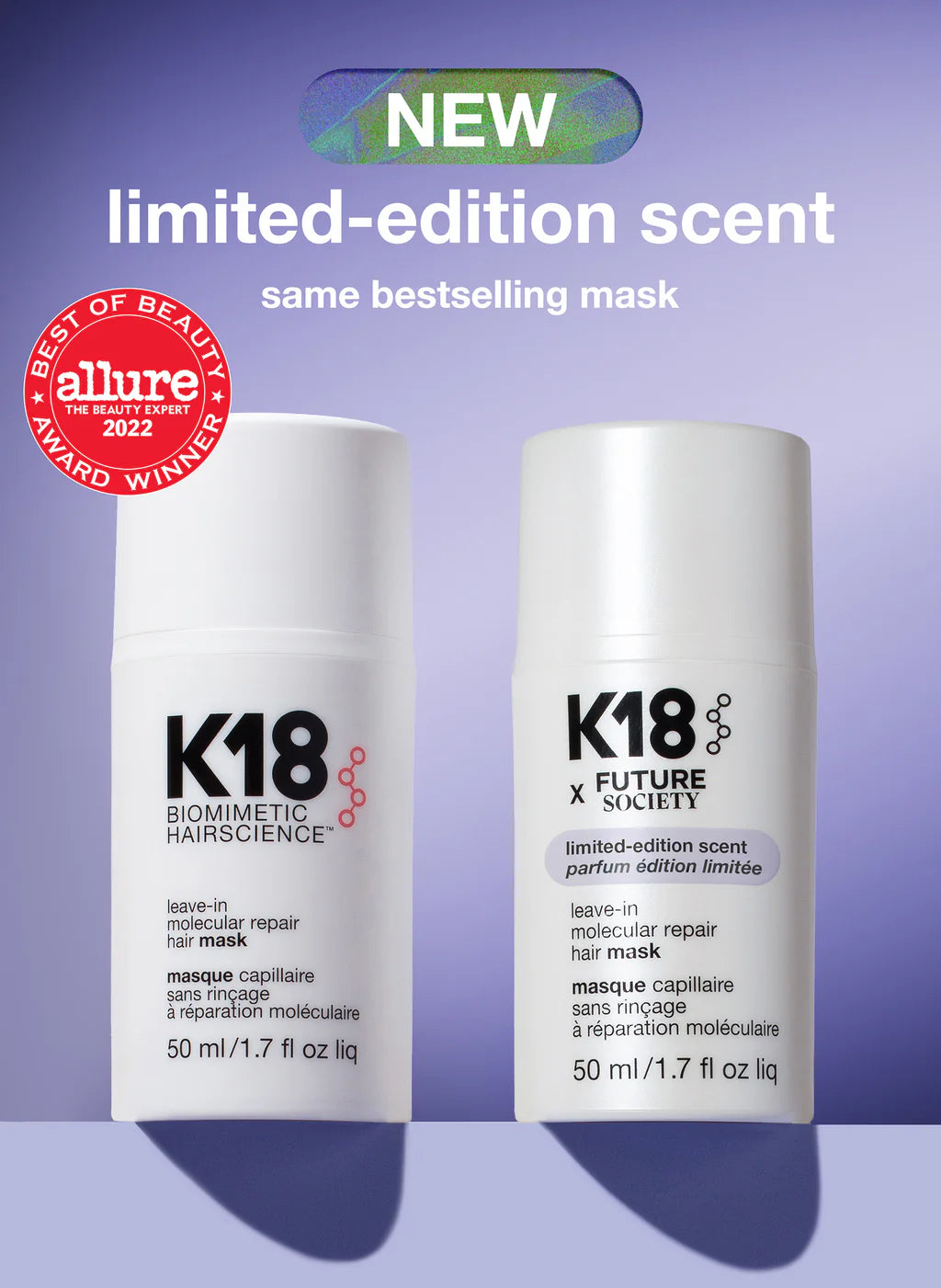 K18 | Leave-in molecular repair hair mask - Limited Edition
