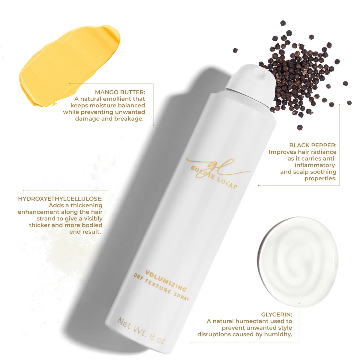 Goldie Locks | Volumizing Texture Spray