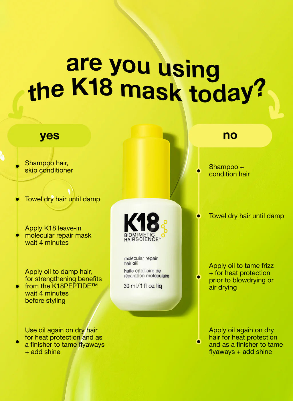 K18 | Molecular repair hair oil