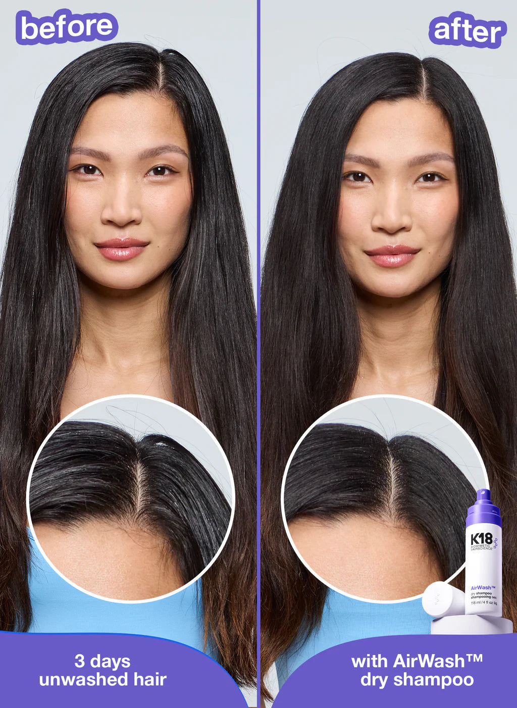 K18 | AirWash™ dry shampoo
