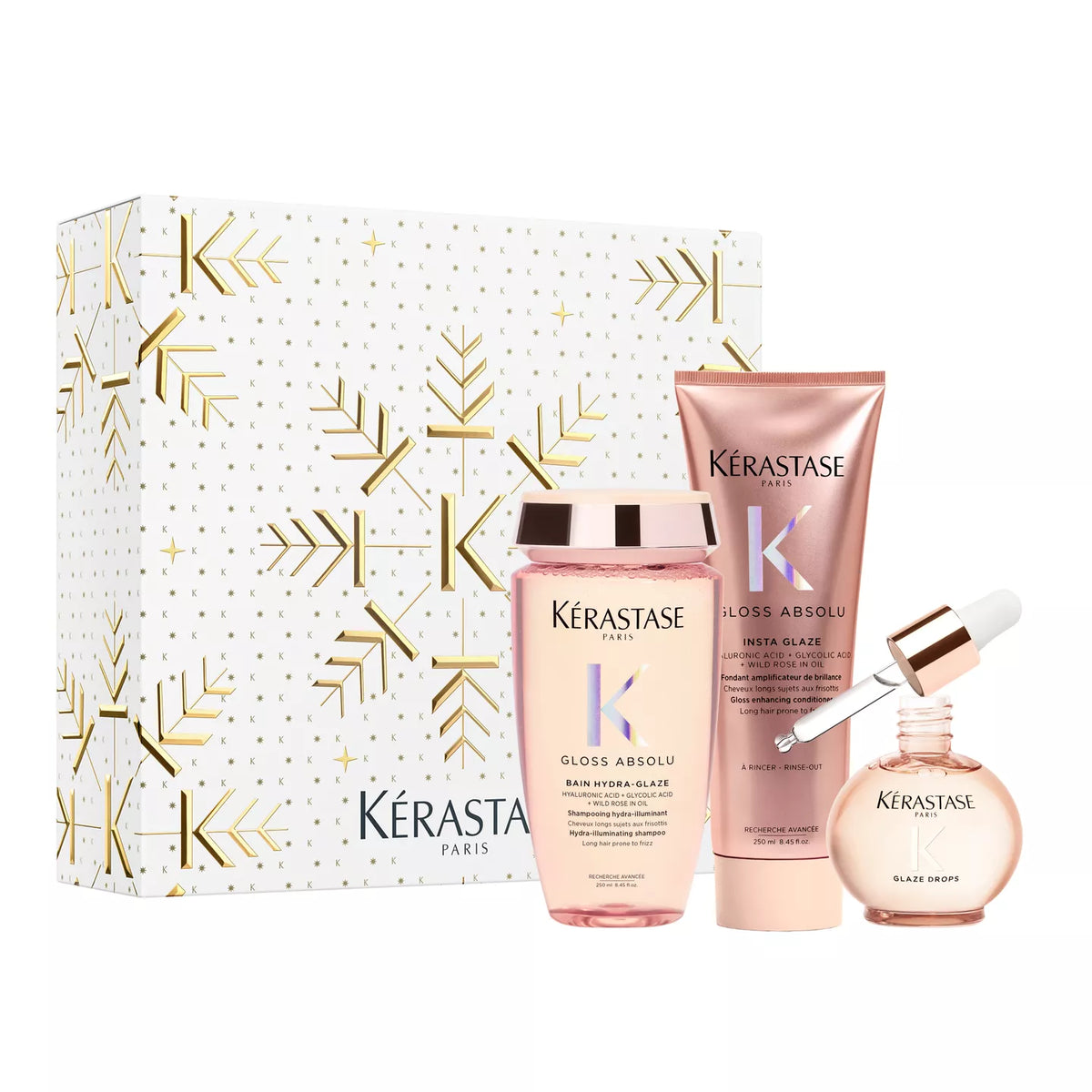 Kérastase | GLOSS ABSOLU HOLIDAY TRIO SET FOR GLOSSY HAIR (Limited Edition)