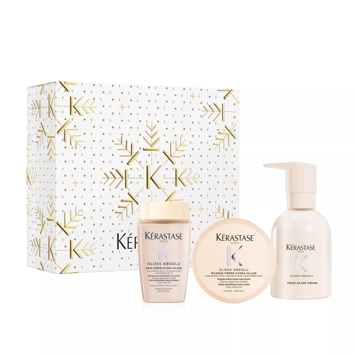 Kérastase | GLOSS ABSOLU HOLIDAY TRIO SET FOR THICK, GLOSSY HAIR (Limited Edition)