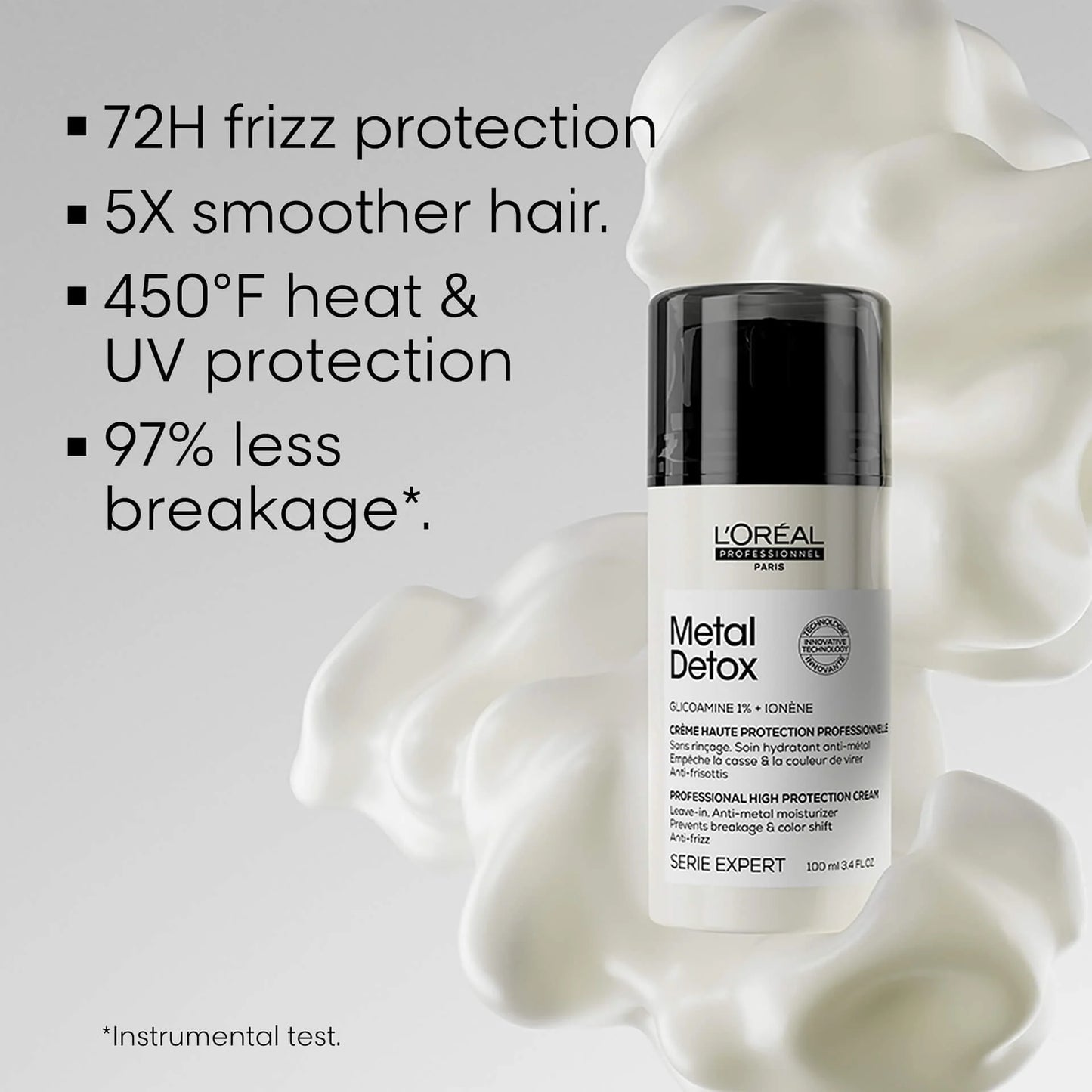 Metal Detox | Creme Haute Protection Professionelle Smoothing Creme