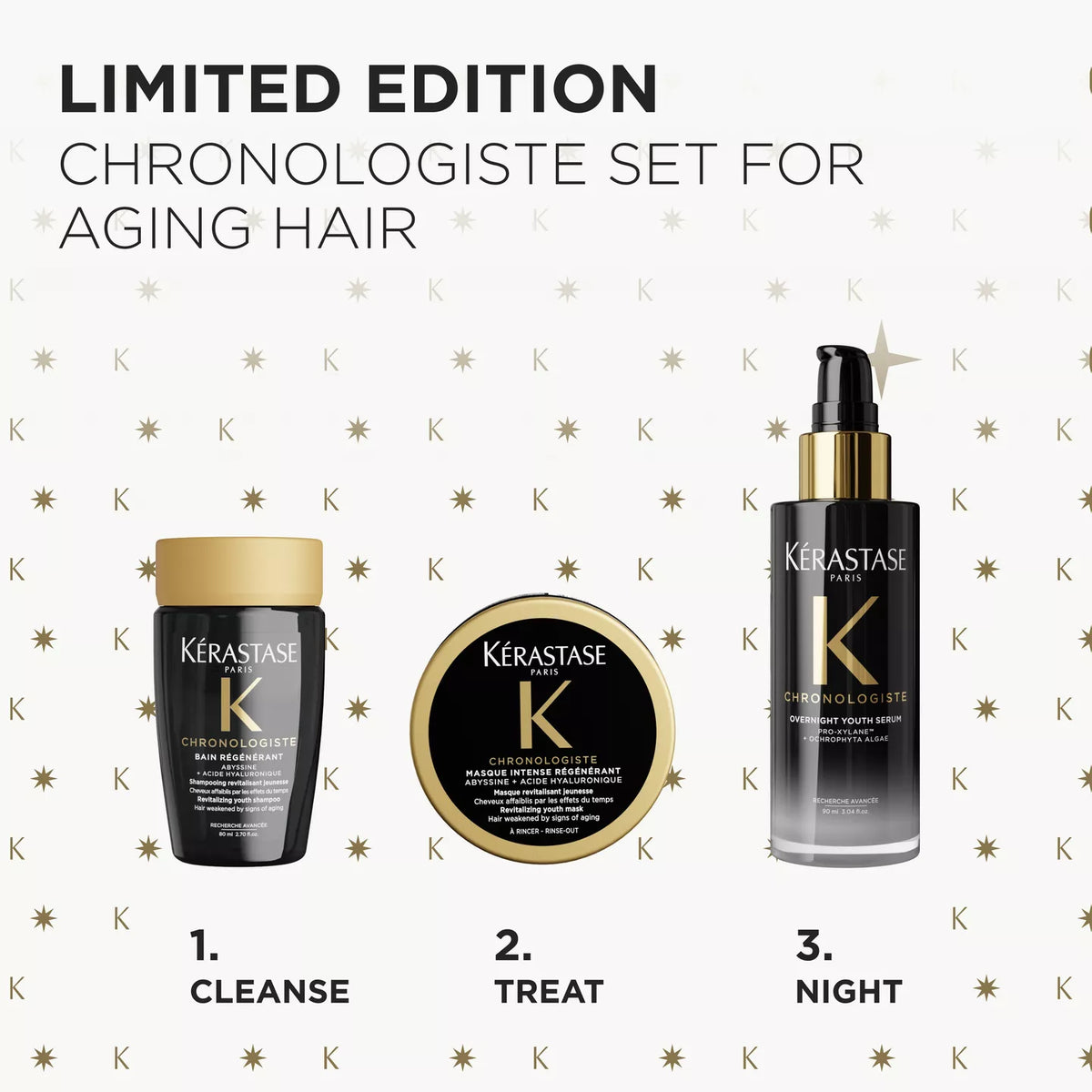 Kérastase | CHRONOLOGISTE YOUTH REVITALIZING HOLIDAY TRIO SET (Limited Edition)