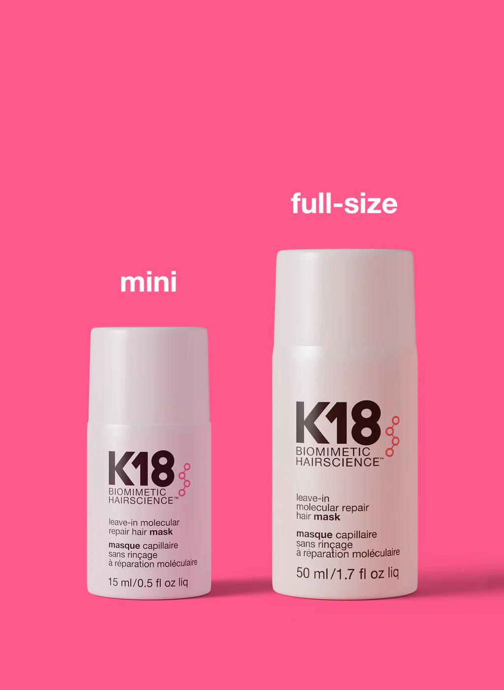 K18 | Leave-in molecular repair hair mask