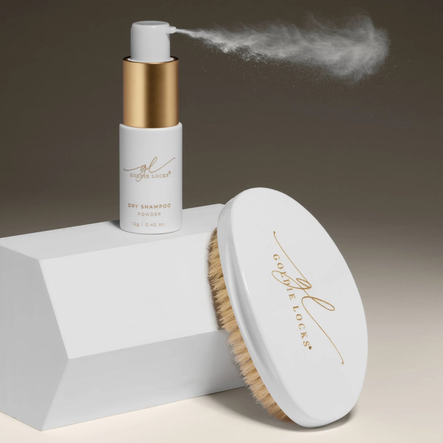 Goldie Locks | Dry Shampoo Powder & Scalp Brush Kit