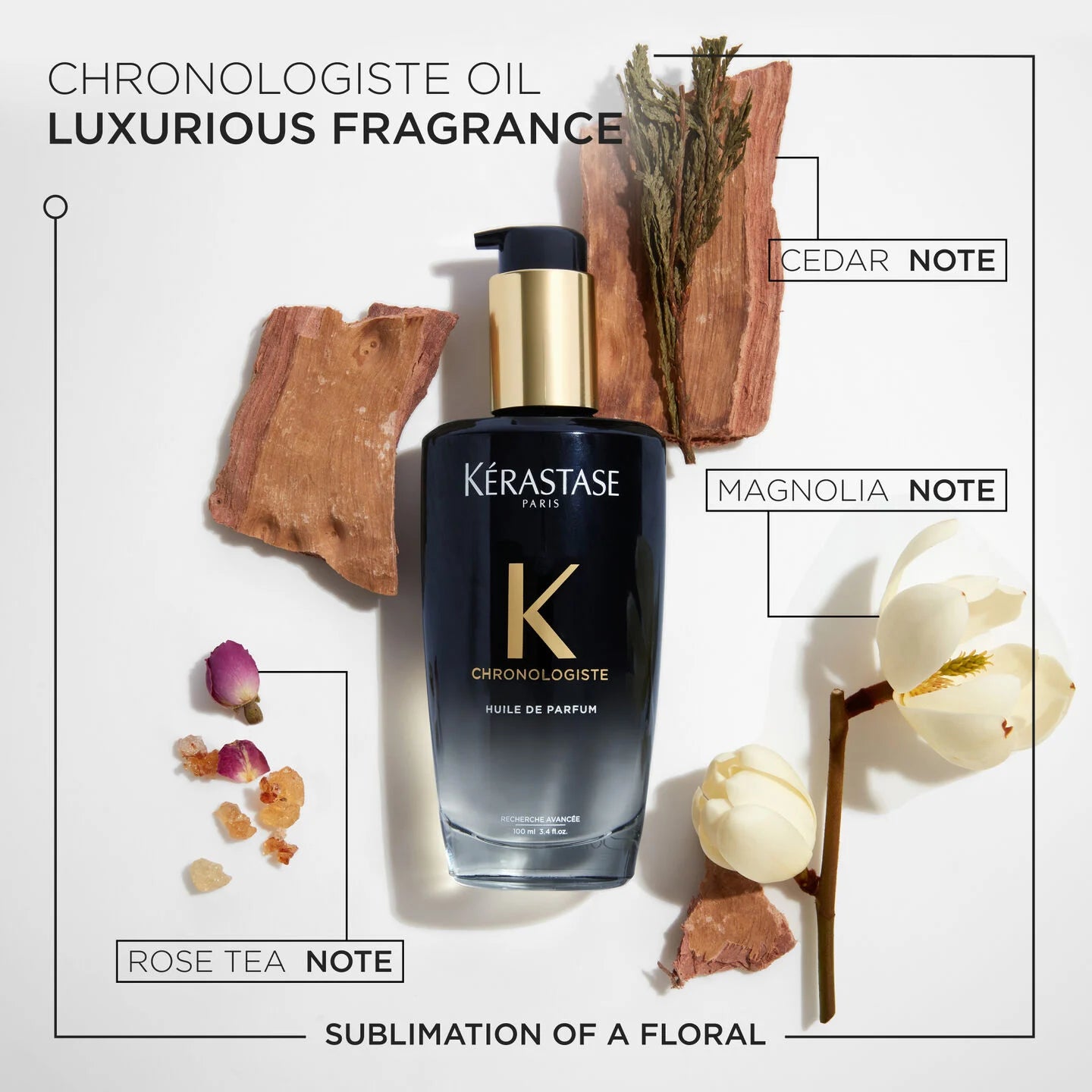 Kérastase | Chronologiste L'Huile de Parfum Fragrance in Luxury Hair Oil